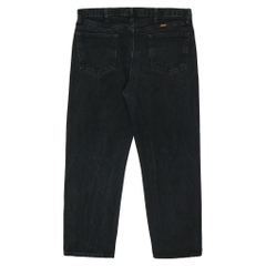 00s Rustler Black Denim Worker Jeans Size 38