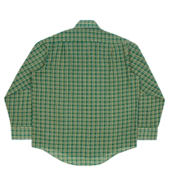 80s Kmart Vintage Perma Press Plaid Shirt Size L