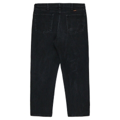 00s Rustler Black Denim Worker Jeans Size 38
