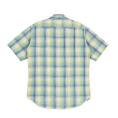 Pherrow's Stormy Blue S/S Western Shirt Size M
