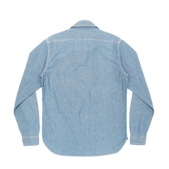 Schott Perfecto Selvedge Chambray Shirt Size S