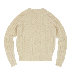 Beams Boy Wool Knitted Sweatshirt Women Size M