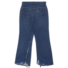 Vtg Early 70s Levi's Denim Bell Bottom Jeans Size 32