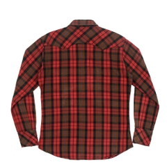 Lee Plaid Flannel Western Shirt Size M
