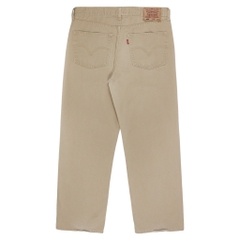 00s Levi's 533 Beige Denim Jeans Size 34