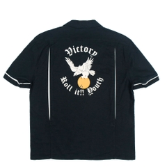Round 1 Japan Black Bowling Shirt Size XL