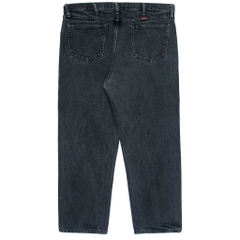 00s Rustler Black Denim Worker Jeans Size 40