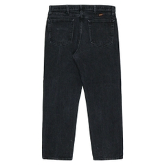 00s Rustler Black Denim Worker Jeans Size 36