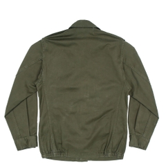 Vintage French Army Olive Field Jacket Size S