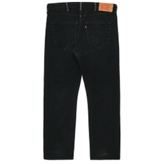 2010s Levi's 501 Black Denim Jeans Size 38
