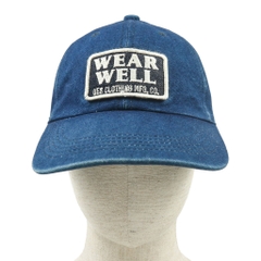 UES Japan Made Indigo Canvas Trucker Cap