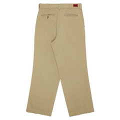 Schott Made in JP Wide Fit Khaki Trousers Size 31