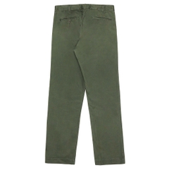 Jun Red Cotton Twill Work Trousers Size 32