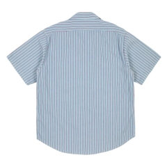 Sugar Cane Japan Short-sleeve Stripe Shirt Size L