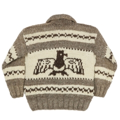 Flyer Hooks Canadian Cowichan Wool Sweater Size M