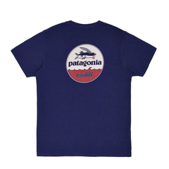 Patagonia Cardiff Store T-Shirt Made in USA Size L