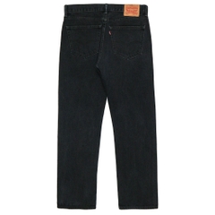 2010s Levi's 505 Black Denim Jeans Size 34