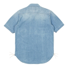 Grand Global Denim Work Shirt Size M