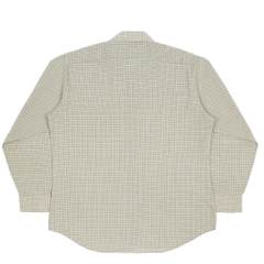 80s King Sport Brand Plaid Check Shirt Size L