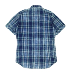G-Star Raw Brand Short-sleeve Plaid Shirt Size M