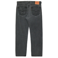 2010s Levi's 505 Faded Black Denim Jeans Size 36