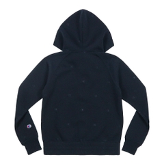 Champion Zip Front Black Hoodie Size S