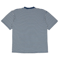 Hanes Company Stripe T-Shirt Size L
