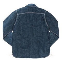 Blue Trick Japan Made Indigo Work Shirt Size S