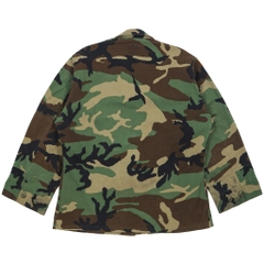 90s U.S. Army BDU Woodland Camo Jacket Size M