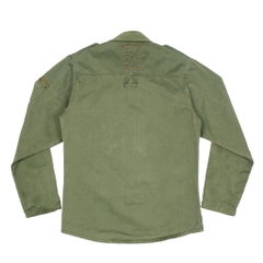 Kurtz Olive Military Style Jacket Size M