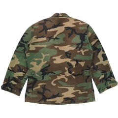 80s U.S. Army BDU Woodland Camo Jacket Size M