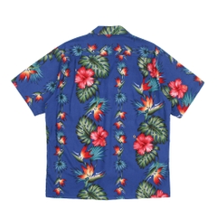 Blue Hawaii Aloha Style Hawaiian Shirt Size M