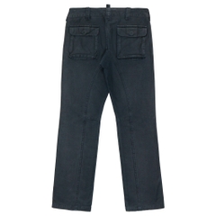 Baracuta Black Sateen Utility Pants Size 31