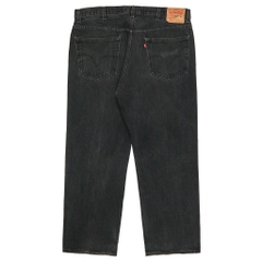 2000s Levi's 505 Black Denim Jeans Size 40