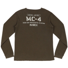Avirex Heavy Cotton L/S Graphic T-Shirt Size L