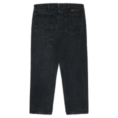 00s Rustler Black Denim Worker Jeans Size 36