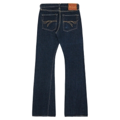 The Flat Head F370 Selvedge Denim Flared Jeans Size 27