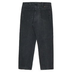 00s Rustler Black Denim Worker Jeans Size 36