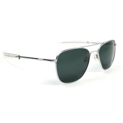 Randolph Engineering Aviator Matte Chrome Sunglasses [55-20]
