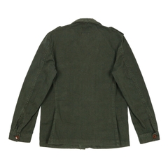 R.Newbold Olive Herringbone Field Jacket Size M