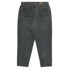 90s L.L.Bean USA Made Black Denim Jeans Size 33