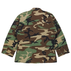 90s U.S. Army BDU Woodland Camo Jacket Size M