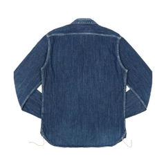 Avirex Denim Studded Work Shirt Size M