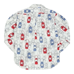 Ritmo Japan Made Lantern Print Shirt Size M