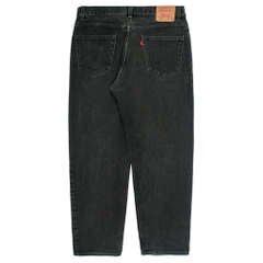 2000s Levi's 550 USA Black Denim Jeans Size 36