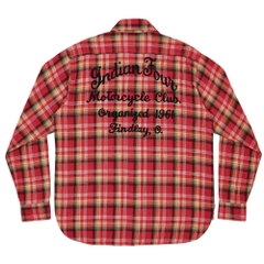 Indian Motorcycle Toyo Enterprise Flannel Shirt Size L