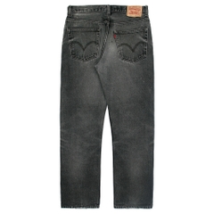 2000s Levi's 505 Faded Black Denim Jeans Size 33