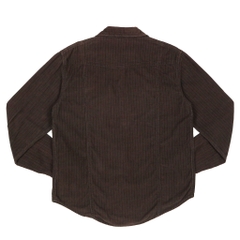 Baffy Brown Corduroy Western Shirt Size M