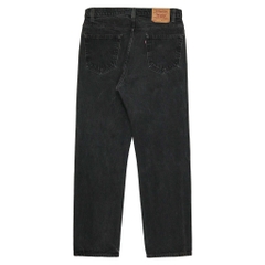 90s Levi's 505 Black Denim Jeans Size 35