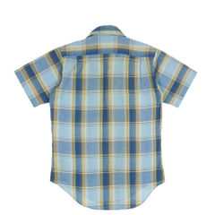 80s KMart Vintage Short-sleeve Plaid Shirt Size S